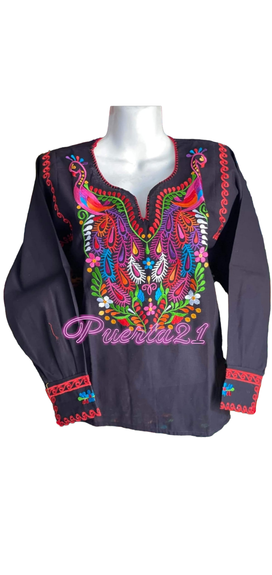 Long Sleeve 3/4 - Black
