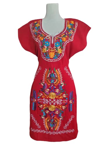 Oaxacan Embroidered Dress