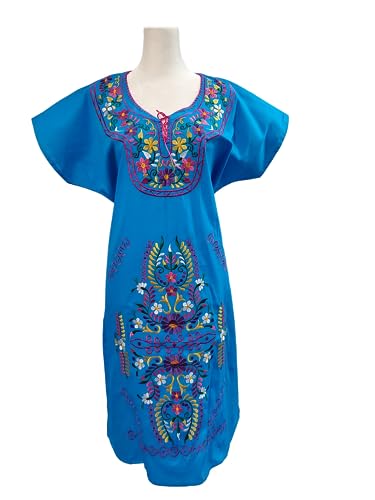 Oaxacan Dress Mexican Embroidered Dress from Oaxaca Mexico Puerta21shop Oaxacan Dress Mexican Embroidered Dress from Oaxaca Mexico Puerta21shop