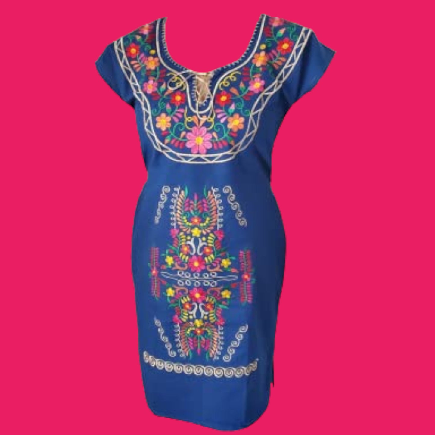 Mexican embroidered dresses | Kimono Traditional Mexican dresses | Aut Puerta21shop Mexican embroidered dresses | Kimono Traditional Mexican dresses | Aut Puerta21shop