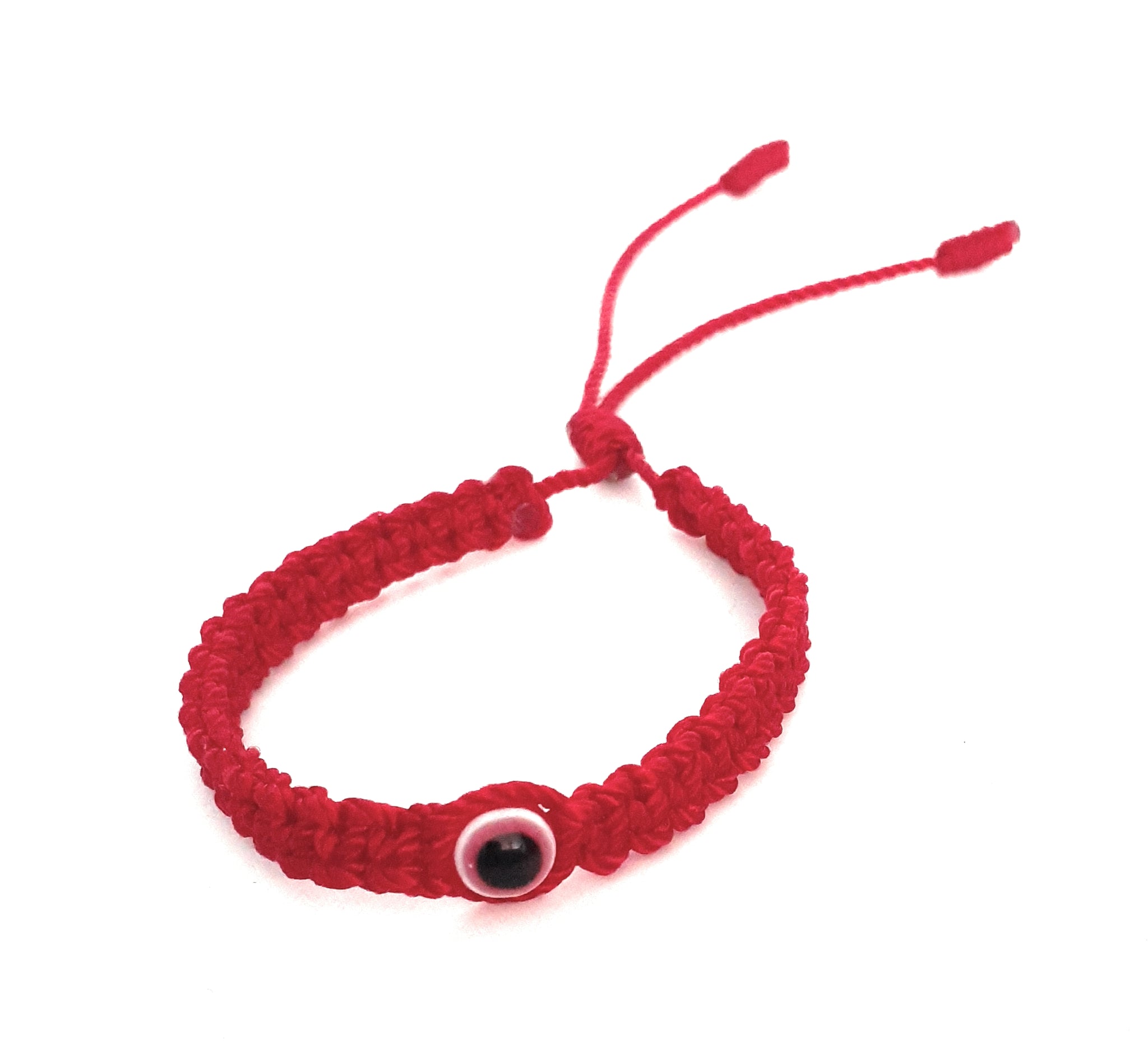 Lot Red Hamsa Evil Eye Bracelets STRING Kabbalah good Lucky Charm Jewelry -  AAAAA
