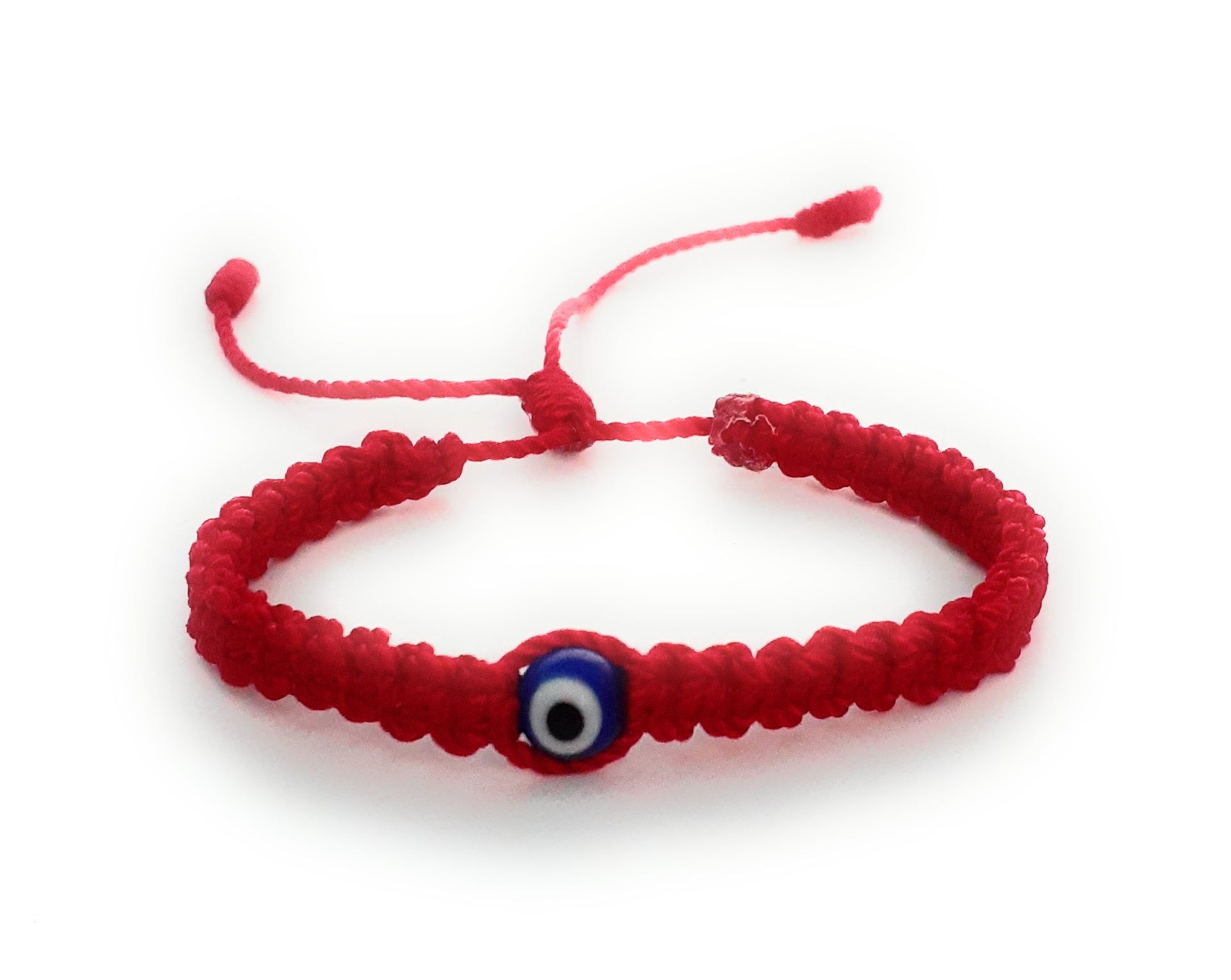 Nazar Kabbalah Red Protection, Good Luck String Bracelet for women or men,  Evil Eye Genuine Azabache Pulsera para el Mal de Ojo - Puerta21shop