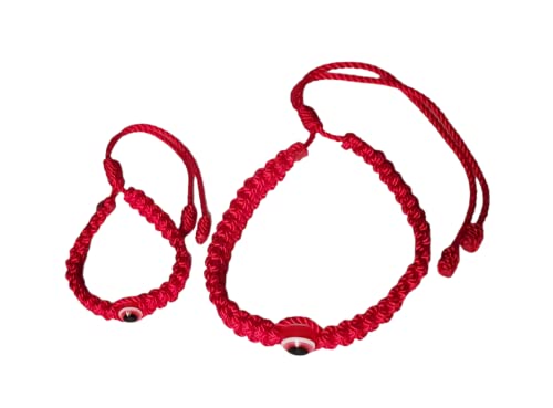 Evil Eye Bracelet Nazar Kabbalah Red Protection (Mommy and Me)